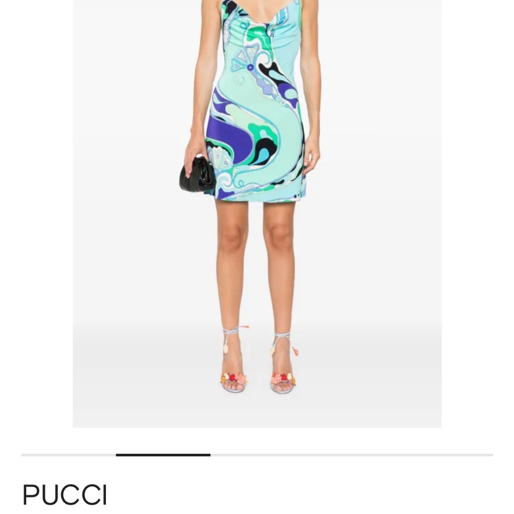 Emilio Pucci Orchidee minidress